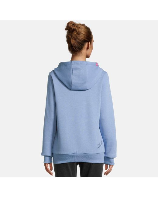 salzhaut Blue Kapuzenpullover Hoodie Pullover Sünn unifarben