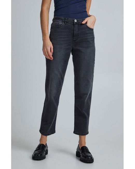Ichi Blue 5-Pocket-Jeans IHTWIGGY RAVEN
