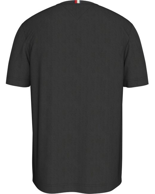 Tommy Hilfiger T-Shirt BT-POCKET TEE-B Große Größen mit Brusttasche in Black für Herren