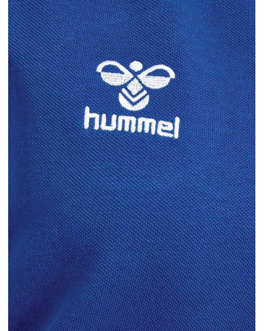 Hummel Blue Poloshirt Hmlgo 2.0 Polo Woman