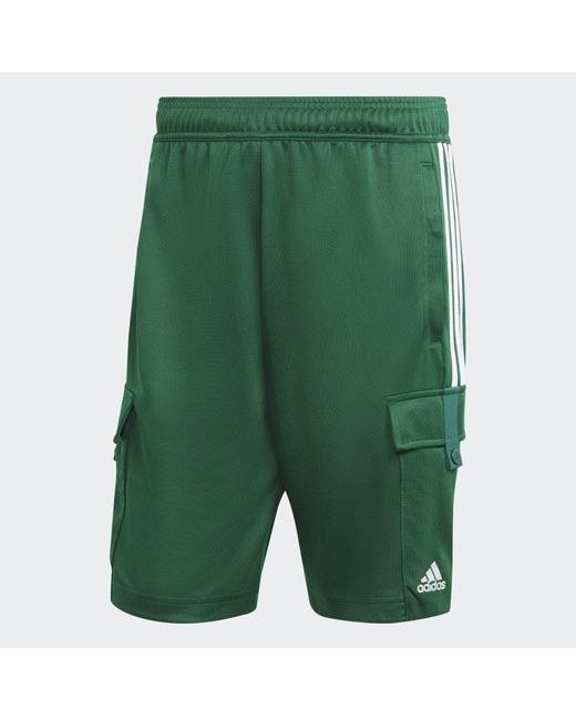 Adidas Shorts TIRO CARGOSHORTS (1-tlg) in Green für Herren