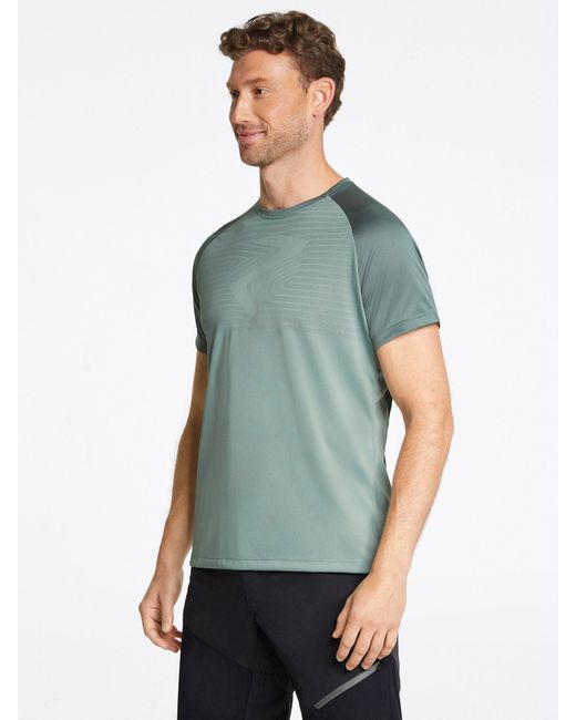 Ziener T-Shirt NABALIS in Green für Herren
