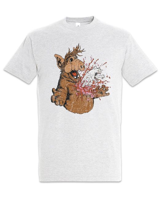 Urban Backwoods Print- A Horror T-Shirt Fun Geek Nerd Alien Splatter Halloween in Gray für Herren