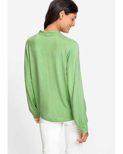 Olsen Green T-Shirt Long Sleeves