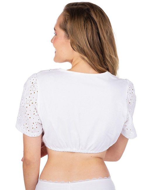 hammerschmid White Dirndlbluse