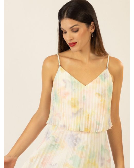 Apart Natural Sommerkleid in 2in1 Optik mit allover Print