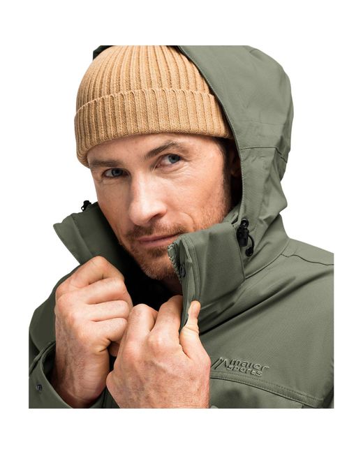 Maier Sports 3-in-1- Funktionsjacke KNUTH in Green für Herren