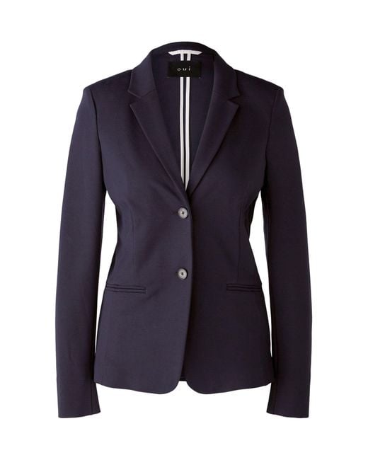 Ouí Blue Blusenblazer