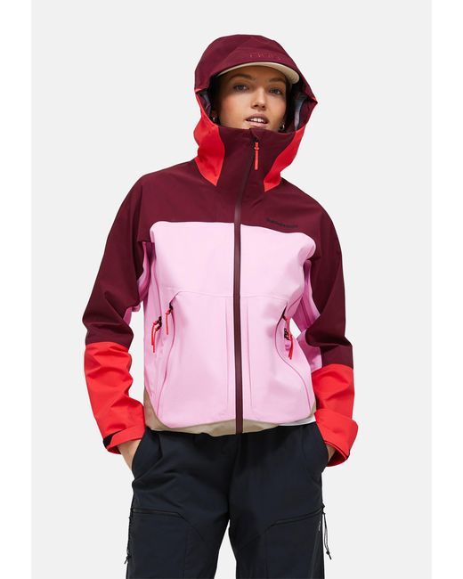 Peak Performance Red Funktionsjacke W Vislight Gore-tex C-knit Jacket