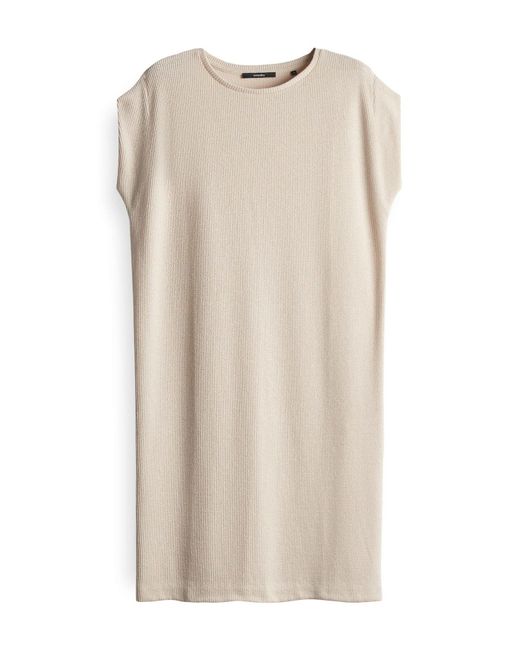 someday. Natural Sweatkleid QUJANINA mit feiner Rippstruktur