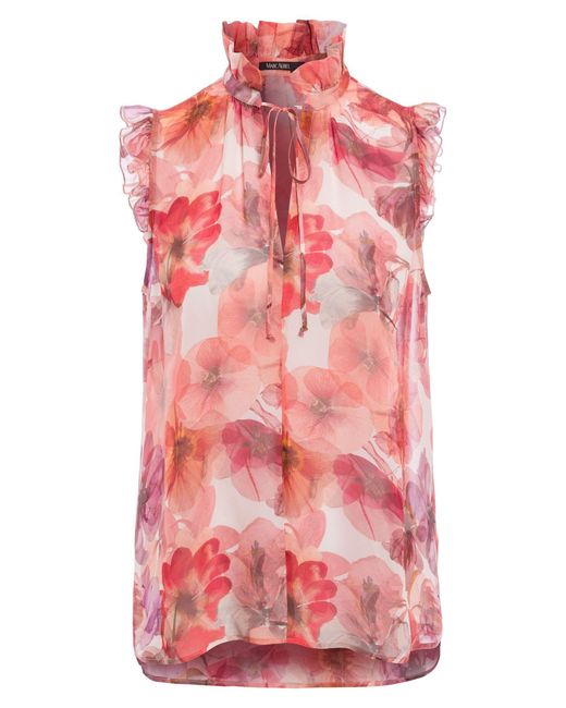 MARC AUREL Pink Blusentop