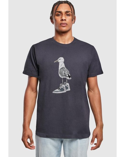 Mister Tee T-Shirt Seagull Sneakers Tee (1-tlg) in Blue für Herren