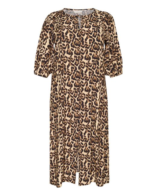 Kaffe Multicolor Blusenkleid Kleid KCperla Große Größen
