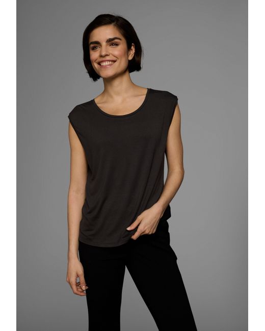 Laura Scott Pink Trägertop (2-er Pack) mit abgerundetem Saumabschluss