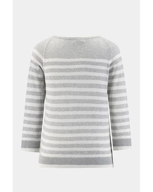 cassis collection Gray Strickpullover