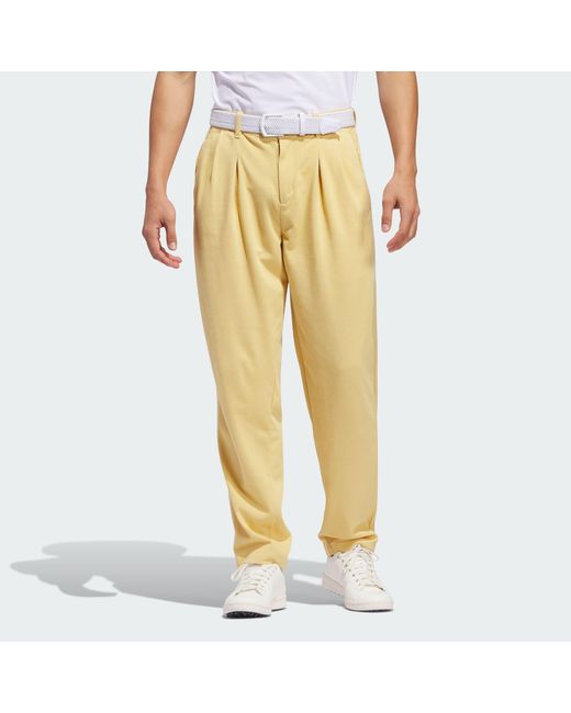 Adidas Originals Golfhose MALBON HOSE in Yellow für Herren