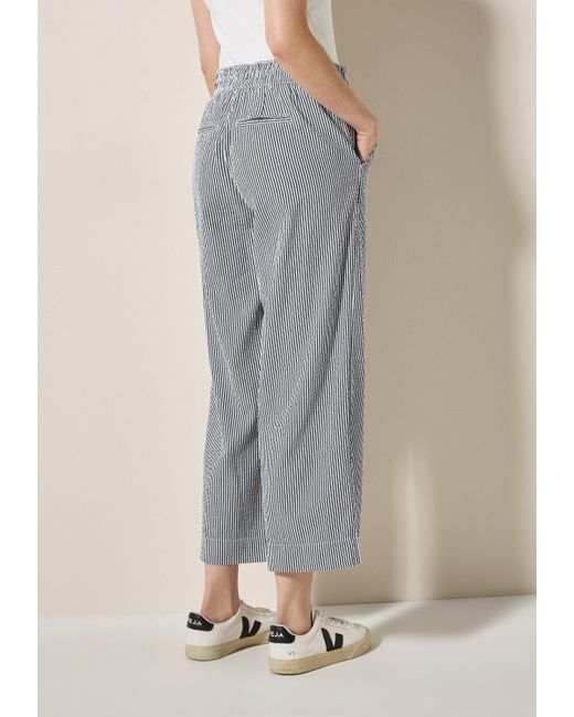 Street One Gray Marlene-Hose im Loose Fit