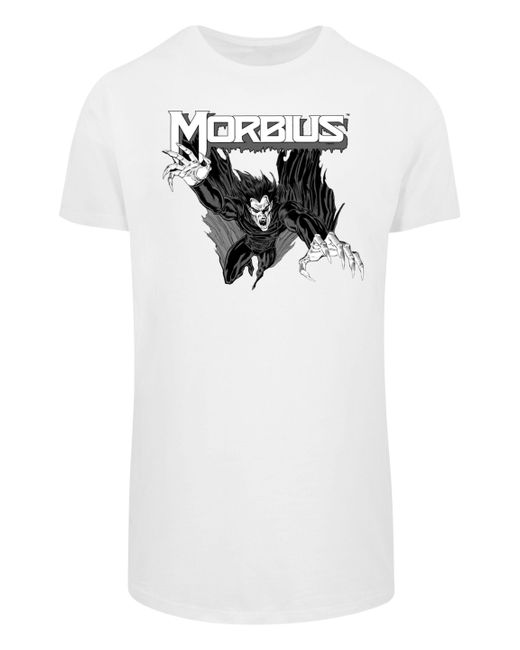 F4NT4STIC Kurzarmshirt Marvel Comics Morbius Mono Jump with Shaped Long Tee  (1-tlg) in Weiß für Herren | Lyst DE