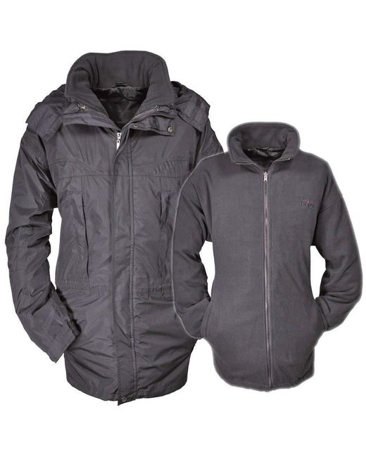 RennerXXL Funktionsjacke Brigg Max Doppeljacke, ALLE GRÖSSEN in Black für Herren