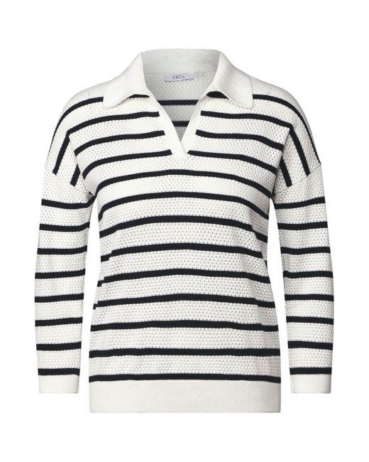 Cecil Gray Strickpullover