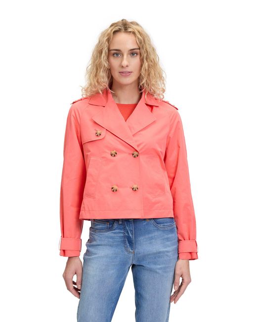 Betty Barclay Red Kurzblazer Blazer-Jacke langarm Material