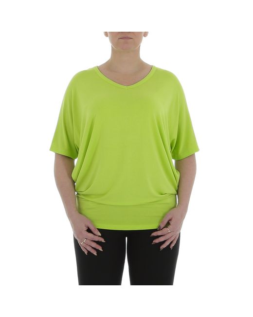 Ital-Design Green Freizeit (85915844) T-Shirt in Neongrün