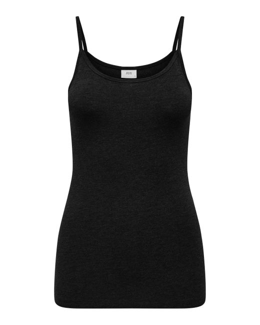 Jdy Black Spaghettitop MILA S/L SINGLET TOP JRS NOOS
