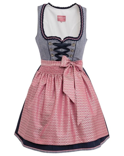 KRÜGER Pink Dirndl 411067