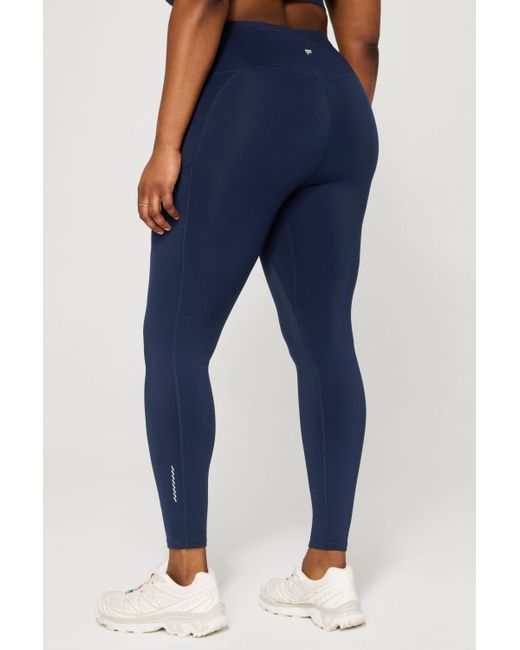 Fabletics Blue Leggings Anywhere Motion365+ High-Waist