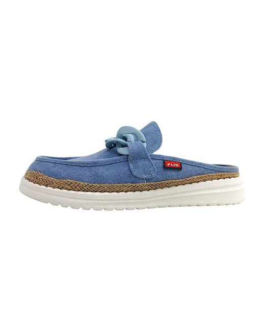 Fusion Blue Slipper