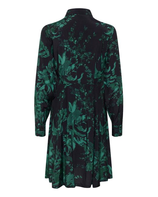 Kaffe Green Blusenkleid Kleid KAisa