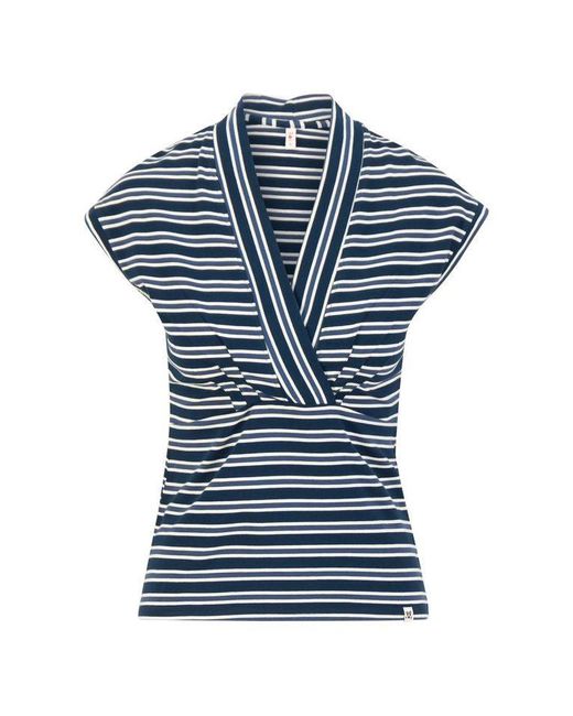 Blutsgeschwister Blue Shirttop