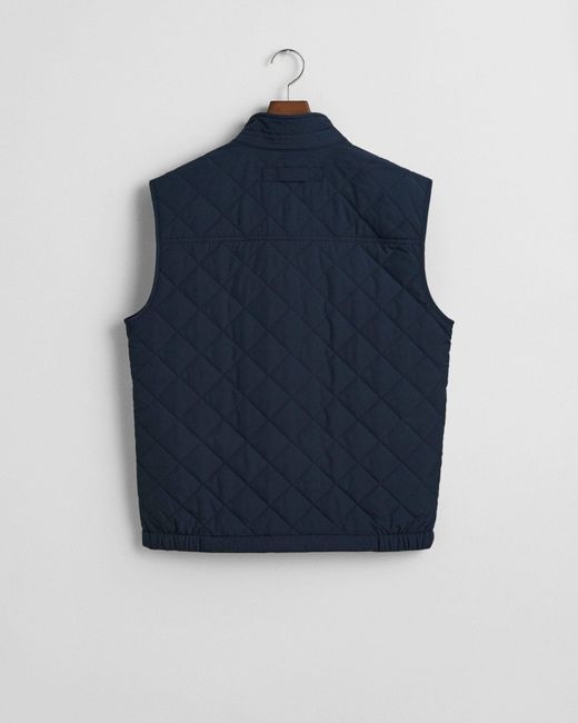 Gant Anorak Windcheater Weste in Blue für Herren
