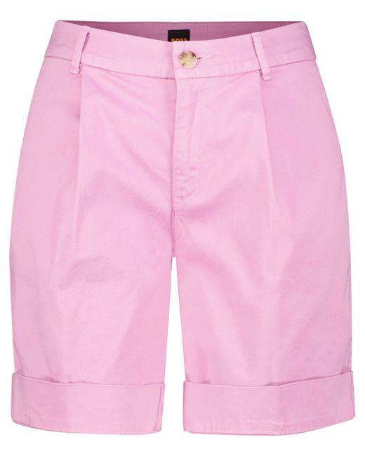 Boss Pink Culotte Shorts C_TAGGIE1-D (1-tlg)