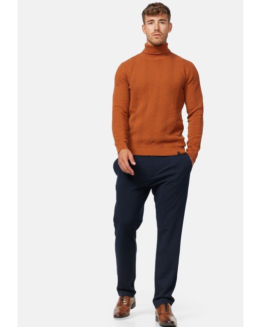 INDICODE Strickpullover Saini in Brown für Herren