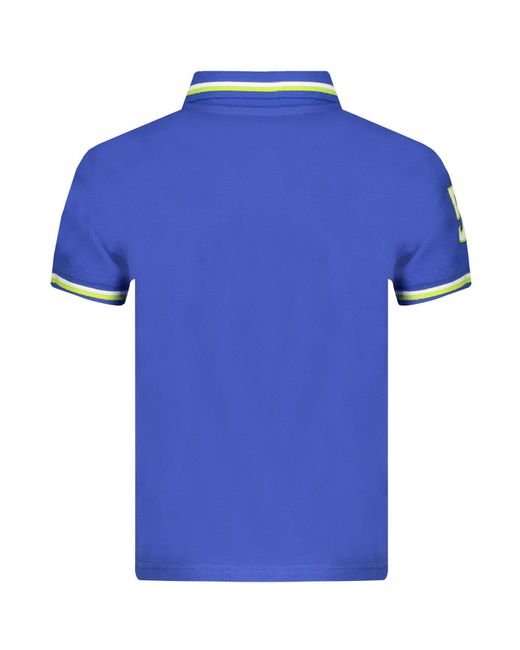 North Sails Modernes Kinder-Poloshirt Blau aus Bio-Baumwolle in Blue für Herren