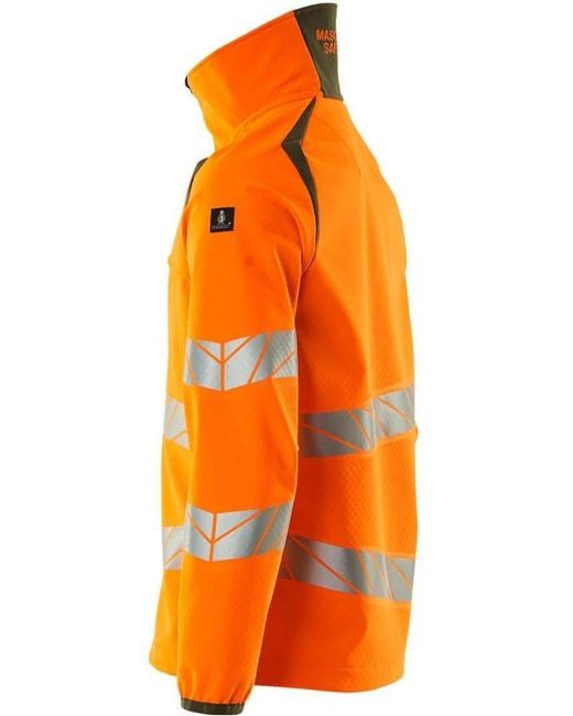 Mascotte Softshelljacke in Orange für Herren