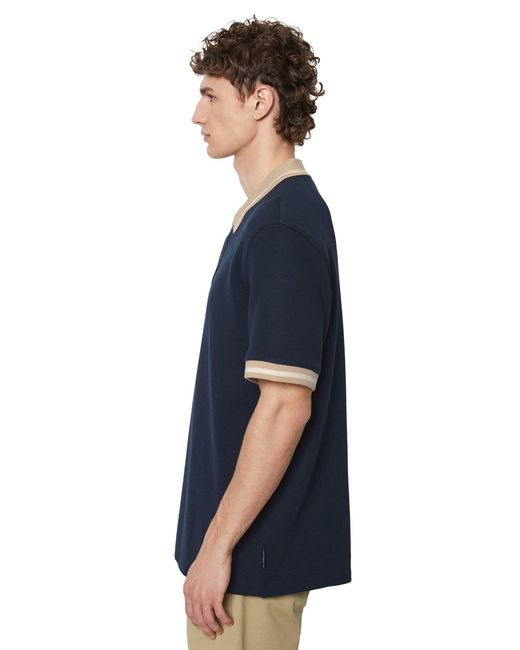 Marc O' Polo Poloshirt aus reiner Bio-Baumwolle in Blue für Herren