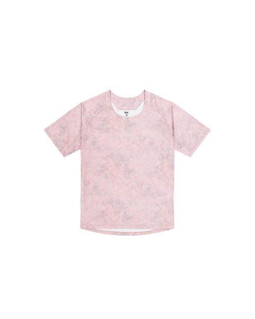 Picture Pink Kurzarmshirt W Ice Flow Printed Tech Tee