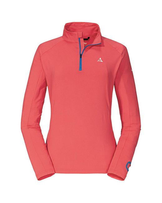 Schoeffel Pink Langarmshirt Berwang
