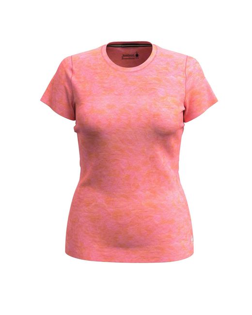 Smartwool Pink Kurzarmshirt W Merino Short Sleeve Tee