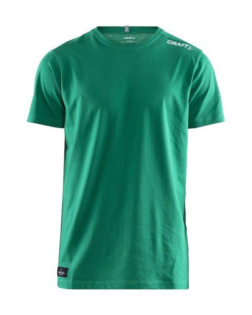 C.r.a.f.t T-Shirt Community Mix SS Tee in Green für Herren