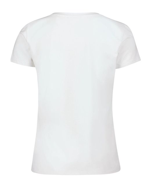 Zero White T-Shirt mit Motivdruck (1-tlg) Plain/ohne Details