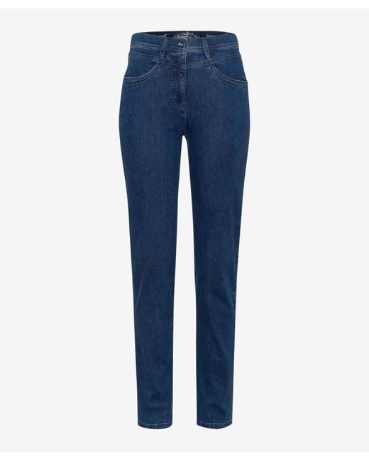RAPHAELA by BRAX Blue Bequeme Jeans