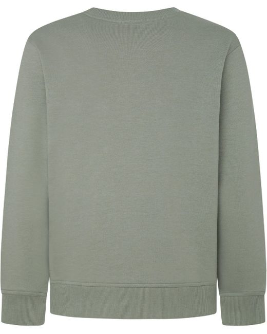 Pepe Jeans Sweatshirt MANS CREW mit Brusttasche in Gray für Herren