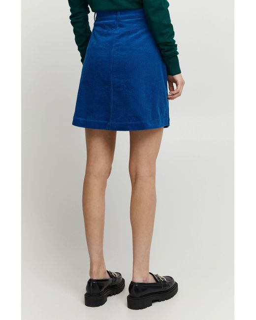 B.Young Blue A-Linien-Rock BYDANNA SKIRT