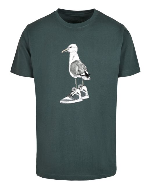 Mister Tee T-Shirt Seagull Sneakers Tee (1-tlg) in Green für Herren