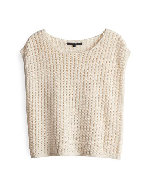 someday. Natural Kurzarmpullover