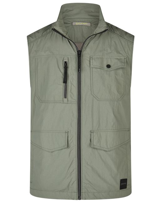 CALAMAR Kurzweste in Green für Herren