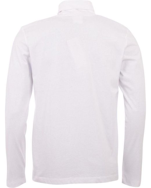 Kappa T- Rollkragen-Shirt in White für Herren